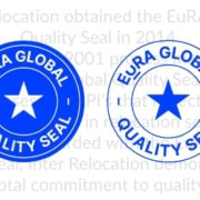 EGQS certificate awarded to Inter Relocation, an EGQS certified relocation company since 2014, demonstrating compliance with ISO 9001-based quality standards in global mobility services.