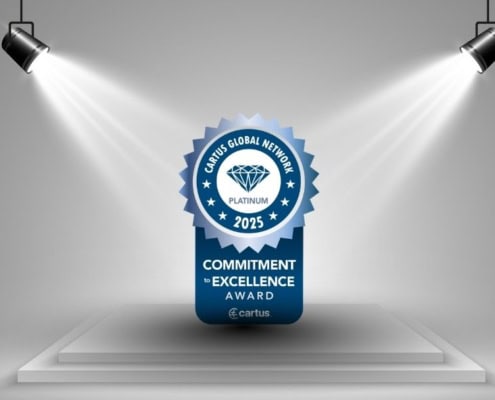 Inter Relocation Earns Cartus Commitment to Excellence Platinum Award 2025