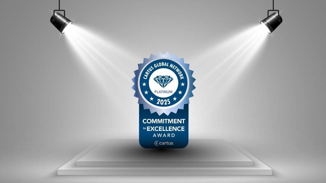 Inter Relocation Earns Cartus Commitment to Excellence Platinum Award 2025